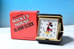 即決　 BRADLEY　ミッキーマウス　 アラーム時計　未使用　ブラッドレイ