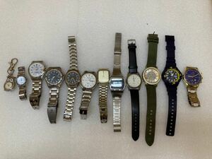 YK5762 腕時計　他　seiko citizen Casio REGUNO 他　動作未確認　現状品　0802