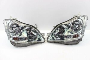 美品　クラウン　GRS180　前期　ロイヤル　ヘッドライト　左右　キセノン　HID　レベ付　AFS無　スタンレー　30-301　刻印K　243257/243258