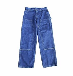 100円スタート ミントコンディション ゴールデンサイズ90s00s Carhartt ダブルニー ペインターパンツ デニム w33l30 ワーク カーハート 