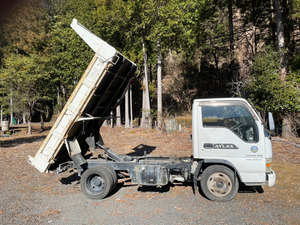 即決 静岡発 H15年 日産 アトラス 2トン ダンプ 低床 トラック エルフ 19万キロ台