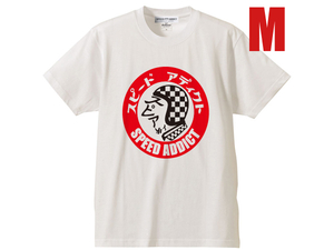 SPEED ADDICT TRADE MARK T-shirt M/Tシャツブコbucobabysmallextraenduroエンデューロblue line gtdragginドラゴンsmileスマイルracer