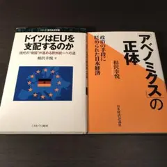 相沢幸悦著ビジネス書2冊「アベノミクスの正体 」「ドイツはEUを支配するのか」