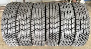 2022年式 極上 バリ山 225/80R17.5 123/122L LT 冬用タイヤ スタッドレス DUNLOP DECTES SP001 島根県　大田市