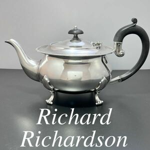 【Richard Richardson】 ビクトリアンのティーポット【シルバープレート】