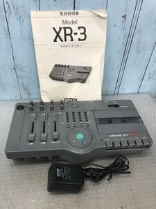 カセットテープ MTRマルチトラッカー FOSTEX XR-3 楽器 機材 アートアンドビーツ 通電OK ジャンク扱い（100s）