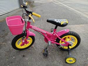 【現地引取限定（札幌市中央区）】美品　ブリヂストン　12インチ　幼児用自転車　TLS12