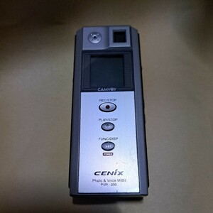 ジャンク品　故障品　部品取り　CAMVOY　CENIX DIGITAL PHOTO & VOICE RECORDER PVR-200 本体のみ