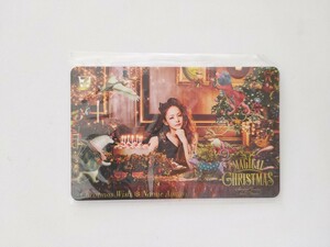 安室奈美恵 セブンイレブン クリスマス ミュージック カード 2016★非売品★