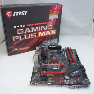 MSI エムエスアイ PC周辺機器 マザーボード B450 GAMING PLUS MAX ATX / SocketAM4 / DDR4