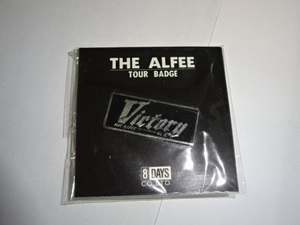 送料84円・hamasaki-165■ THE ALFEE 未開封 ピンバッジ　Victory ジ・アルフィー