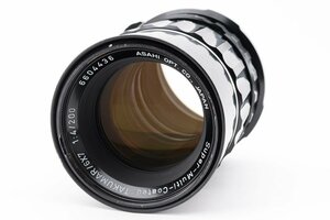 【光学美品】ペンタックス Pentax SMC Takumar 6x7 200mm f/4 望遠 67 中判レンズ 動作確認済み！2064769