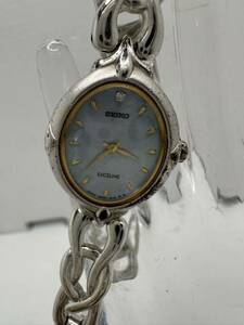 【SEIKO 】レディース腕時計 EXCELINE 4N20-5490 中古品　電池交換済み　稼動品19-6