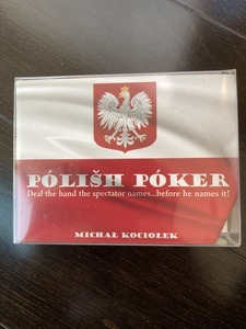 【手品】Polish Poker ポリッシュポーカー 簡単にお客様が自由に頭に思い描いたポーカーの手を出すことができます