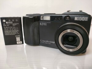 RICOH リコー コンパクトデジタルカメラ Caplio GX8 ブラック