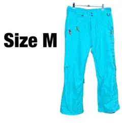 ズボン パンツ ウェア Mサイズ スキー スノー 冬 雪 緑 グリーン