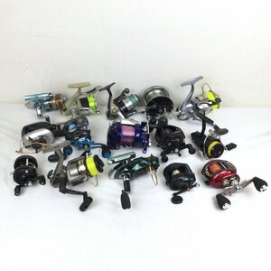 1204【1円～/ジャンク】 釣り具 リール まとめ15点 DAIWA RYOBI SHIMANO など