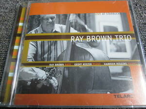 【送料無料】中古CD ★RAY BROWN TRIO/LIVE AT STARBUCKS ☆レイ・ブラウン CD-83502