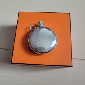 エルメス HERMES パフューム ボトル　ネックレストップ シルバー ペンダントトップ　ヴィンテージ