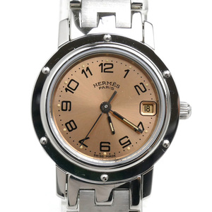 HERMES エルメス クリッパー 腕時計 電池式 CL4.210 レディース 中古