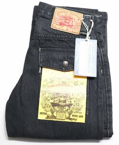 Freewheelers (フリーホイーラーズ) Lot 676 - 1960s BAKER PANTS STRAIGHT FIT / ベイカーパンツ #1322011 未使用品 ブラックデニム w28