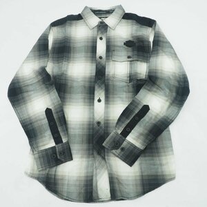 ハーレー OVERLAY PLAID シャツ 未使用 Sサイズ 純正アパレル