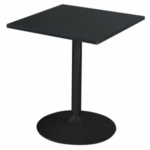 【新品】カフェテーブル 角型 CT-F60S ブラック 黒脚 幅60cm ダイニングテーブル 机