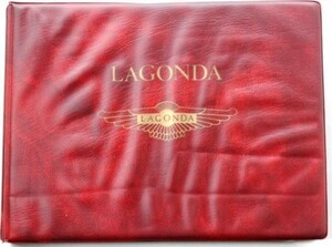 ASTON MARTIN LAGONDA Owners Handbook 英語版