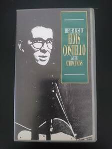 音楽ビデオ★The Very Best of ELVIS COSTELLO and The Attractions 1977-86／エルヴィス・コステロ ベスト MV プロモ VHS