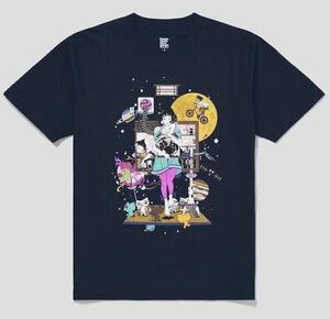 送料無料 四畳半神話大系 中村佑介 森尾登美彦 Tシャツ XLサイズ グラニフ graniph