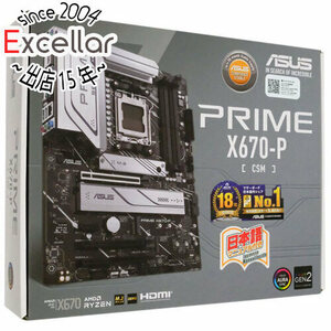 ASUS製 ATXマザーボード PRIME X670-P-CSM SocketAM5 [管理:1000028332]