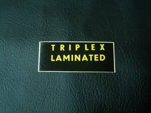 LABEL TRIPLEX SCREEN ステッカー 6.2ｃｍ×2.5ｃｍ