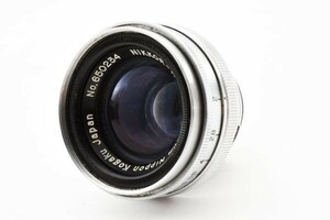 ★☆NIKKOR-H・C 5cm F2 ニッコール Ｈ・Ｃ 日本光学 Nippon Kogaku Nikon Ｈ Ｃ NIKKOR H C 5/2 #5896☆★