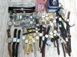 腕時計 大量 まとめて 色々 67点セット ARMANI/CASIO/CITIZEN/SWATCH/BULOVA/MUSK他 クオーツ 不動品/動作未確認/ジャンク品/中古/USED