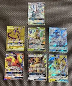 ポケモンカード　GX まとめ売り　ブイズ　ミュウ&ミュウツーUR7枚⭐︎