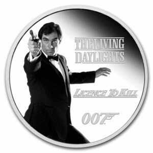 [保証書・カプセル付き] 2023年 (新品) ツバル「ジェームズ ボンド・007 レガシー シリーズ 第３弾」純銀 1オンス プルーフ 銀貨