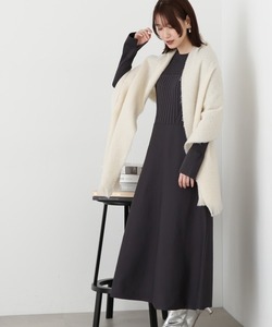 「N.（N. Natural Beauty Basic）」 ニットワンピース MEDIUM グレー レディース