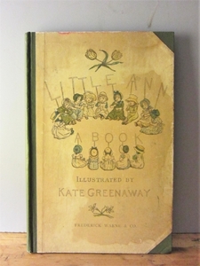 アンティーク★古書/古本/洋書★KATE GREENAWAY★絵本★ケイトグリーナウェイ★LITTLE ANN TWILIGHT