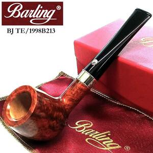 パイプ Barling BENJAMIN 9mm バーリング ベンジャミン 喫煙具 スターリングシルバー BJ TE 1812 スムース仕上げ 天然木 ライオン