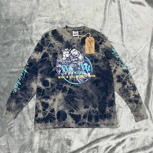 テンダーロイン TEE L/S アシッド M ネイビー サイズ L tenderloin TEE L/S ACID M NAVY size L 19ss 新品 未使用保管品