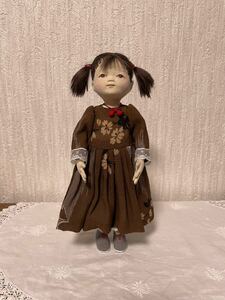 創作人形⑩（ちりめん使用） 女の子 アンティーク着物 ドール 日本人形