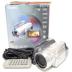 キャノン IVIS HV20 HDビデオカメラ Canon 動作未確認 ジャンク品 80サイズ発送 KK-2706936-276-mrrz
