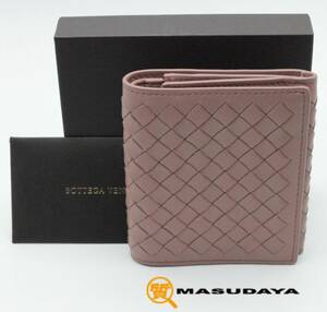 ◆◇【超美品】Bottega Veneta ボッテガヴェネタ イントレチャート 三つ折り財布◇◆