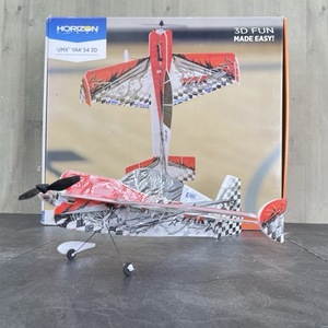 HORIZON 3DFUN YAK 54 3D UMX RS3XO 飛行機 【中古】 全長497mm 幅430mm 模型 おもちゃ 赤白/57394
