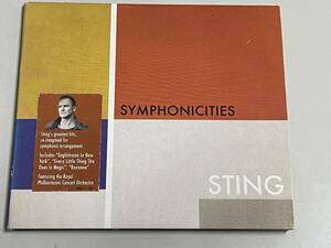 【美品CD】Symphonicities/Sting/シンフォニシティーズ/スティング【輸入盤】Royal Philharmonic Concert Orchestra