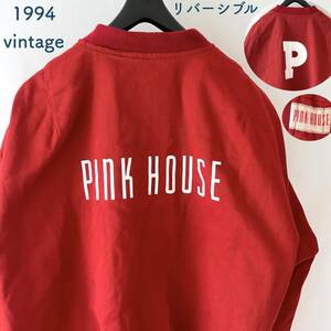 ■ 希少 ■ 良品 ■ 1994年 ■ ピンクハウス ■ ロゴ ■ リバーシブル ■ ブルゾン ■ MA-1 ■ 赤 ■ ヴィンテージ ■ /