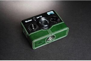 新品 本革カメラケース Rollei35/35S/35T/35TE/35SE用 緑