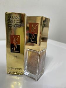 Yves Saint Laurent YSLイヴ・サンローラン LA LAQUE ヴェルニ ラック NAIL LAQUER 148 ROSE ASTRAL ASTRAL PINK ネイルラッカー　ラメ