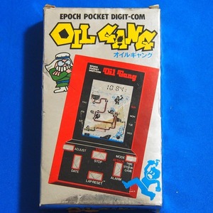 【送料込】エポック ゲームウオッチ オイルギャング 新品即決 OIL GAMG EPOCH POCKET DIGIT-COM