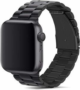 Apple Watch バンド 49mm 45mm 44mm 42mm ステンレススチールメタル交換バンド　シリーズ 9 8 7 6 5 4 3 2 1 SE と互換性